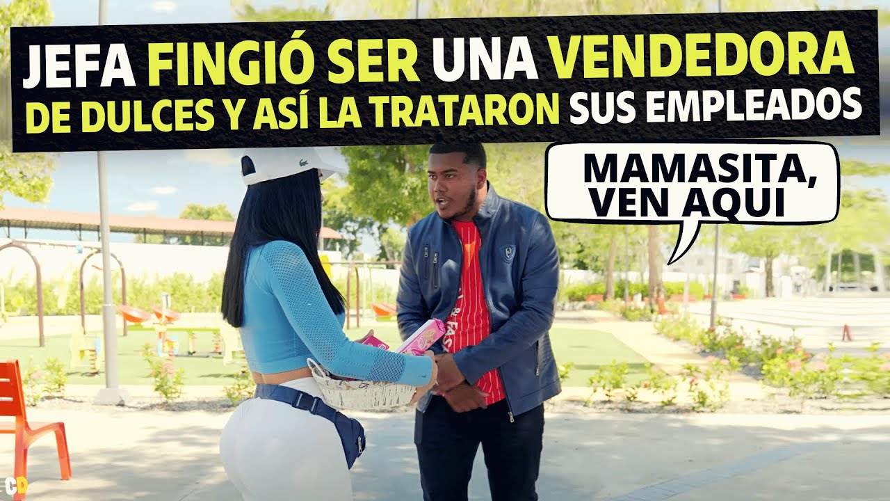 Jefa fingió ser una vendedora de dulces y así la trataron sus empleados.