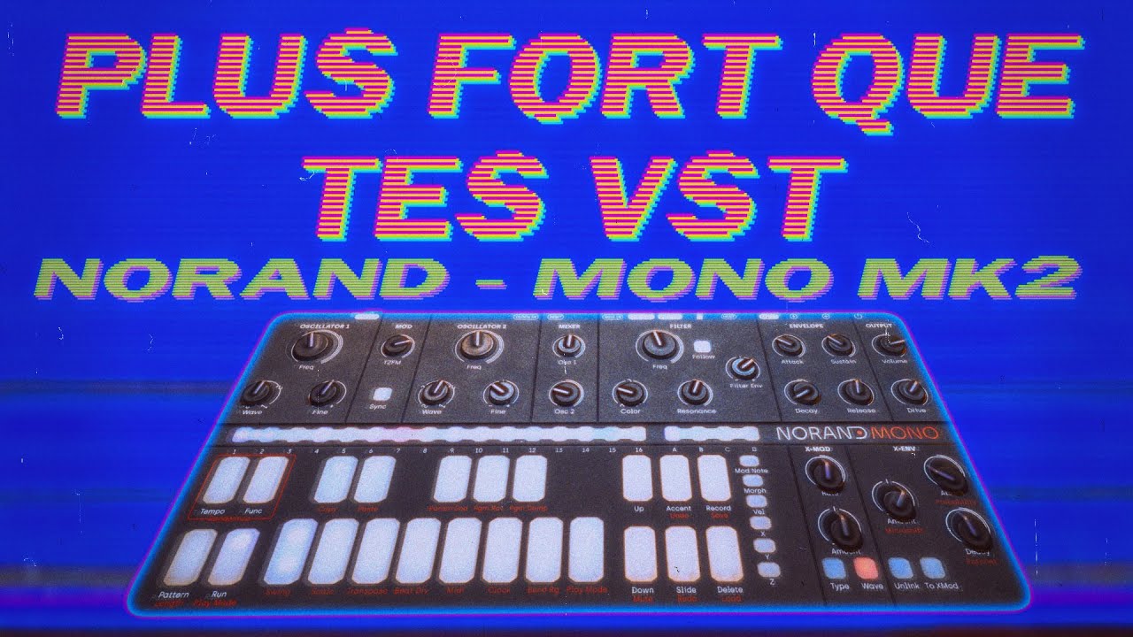 NORAND MONO MK2 - Le Synthé analogique Hardware plus fort que tes VST !