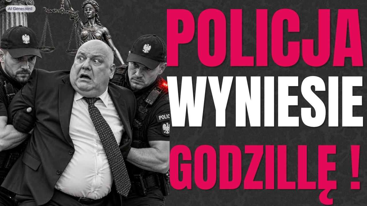 Policja wyniesie Godzillę z Trybunału/ Z BAŃKI | Tomasz Szwejgiert