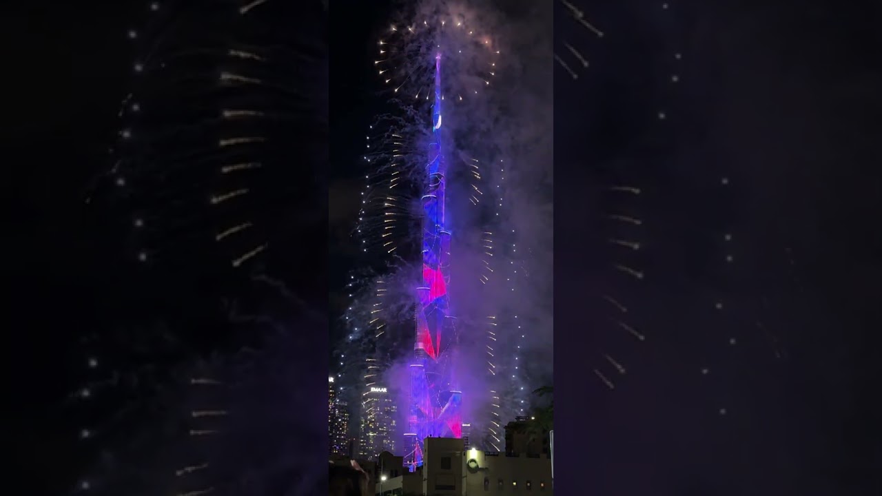 Dubai Burj Khalifa 2026 New Year’s Eve celebration!!!!