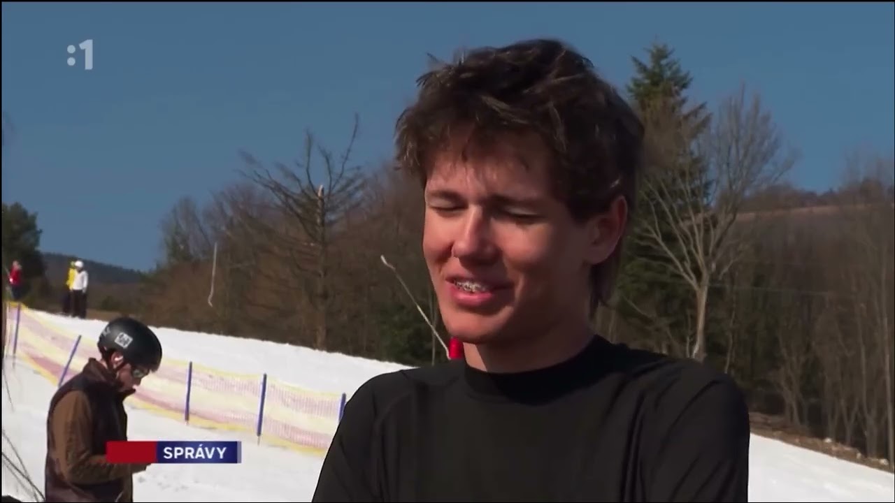 Freeski akcia v Čachovo snowpark v hlavných správach