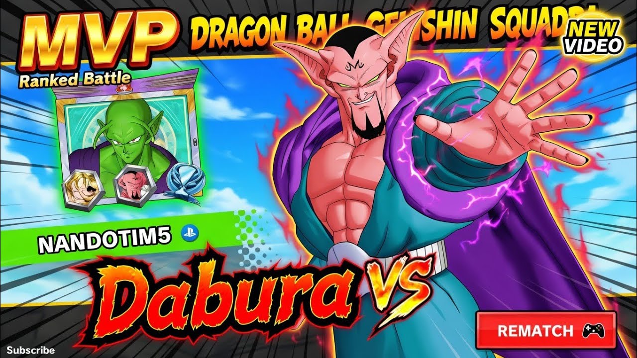 DABURA MVP DOMINATION! 😈 Gekishin Squadra Ranked