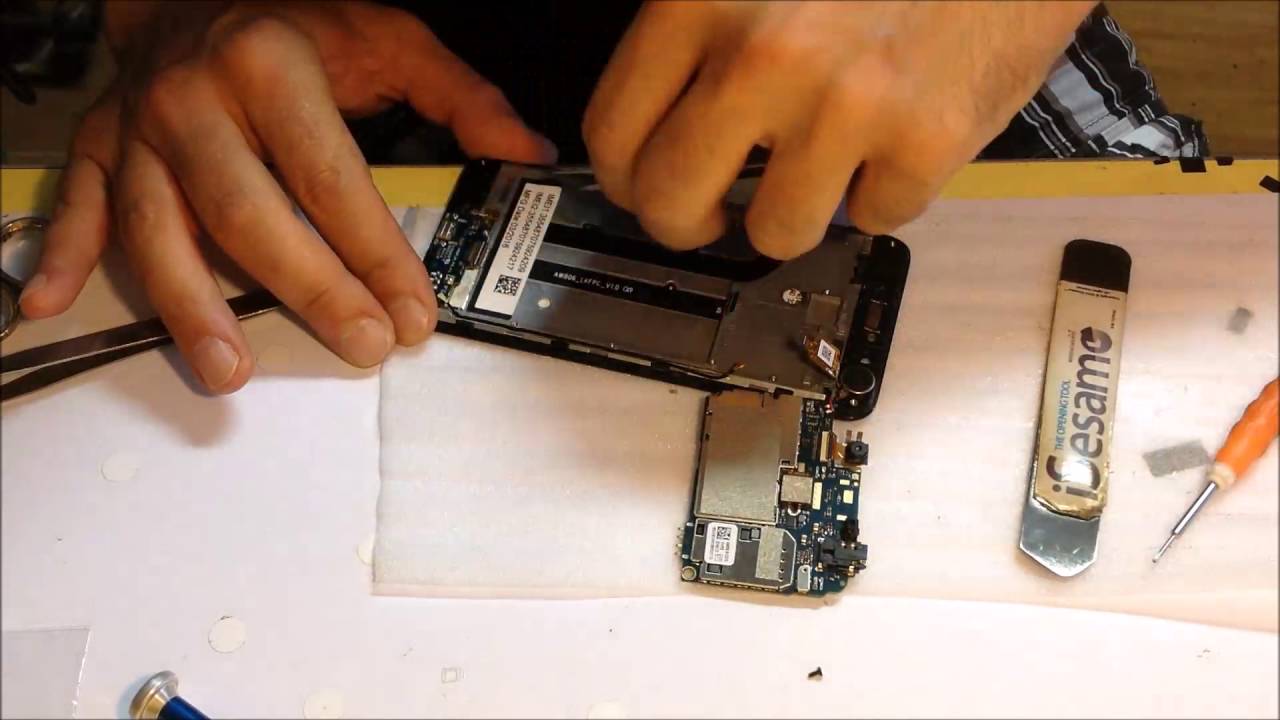 Asus zenfone GO zc500tg How to replacement touch screen lcd display sostituzione schermo