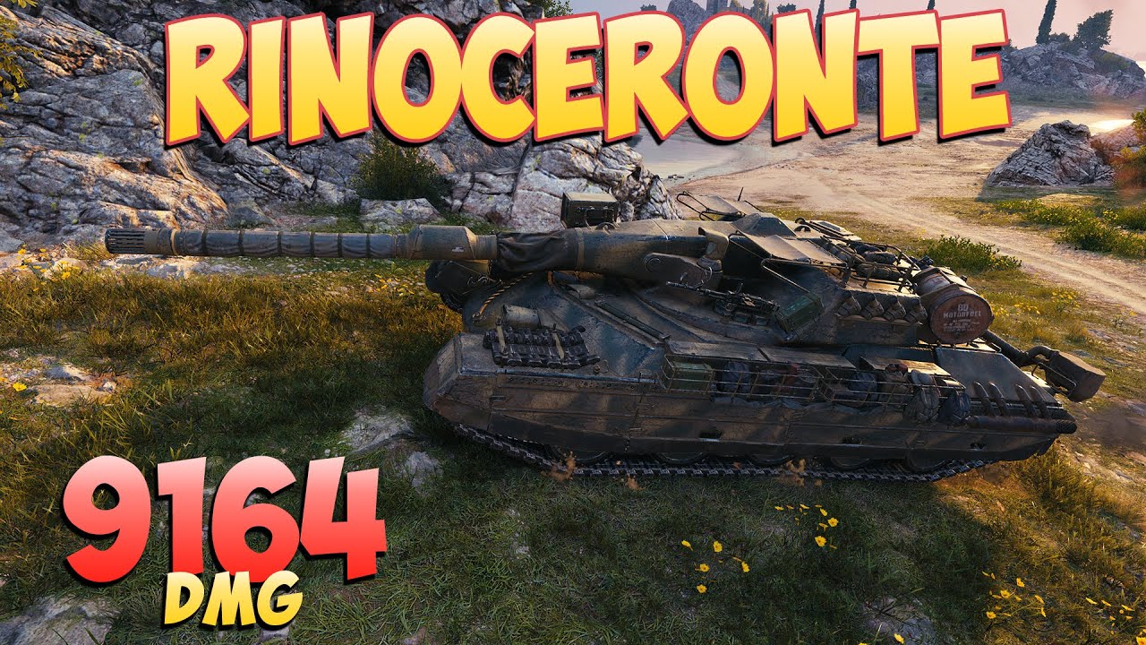 Rinoceronte • Величественный! - 2 Фрагов 9.1K Урона • Мир Танков