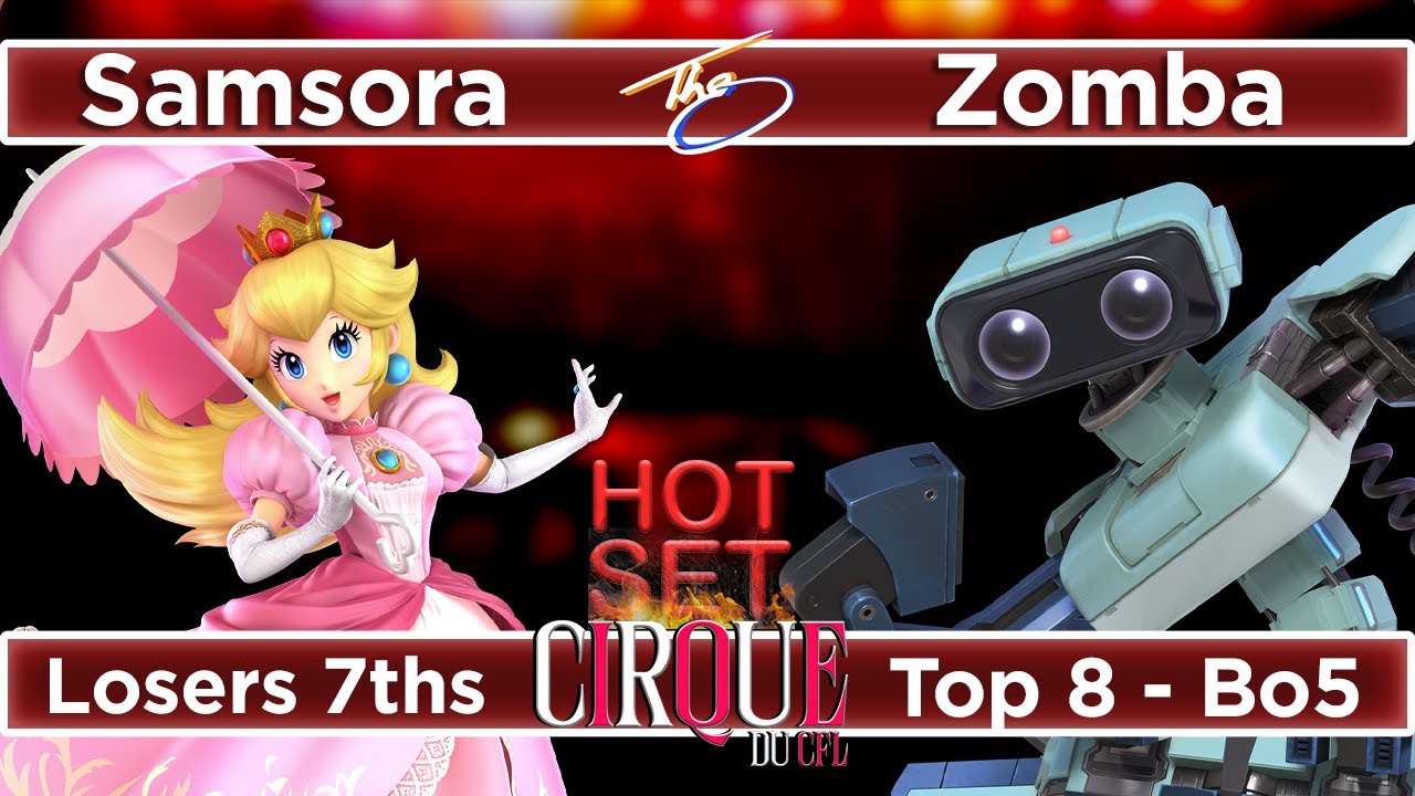 Zomba (R.O.B) vs Samsora (Peach) | Top 8 LR1 - CIRQUE du CFL - CFL SSBU