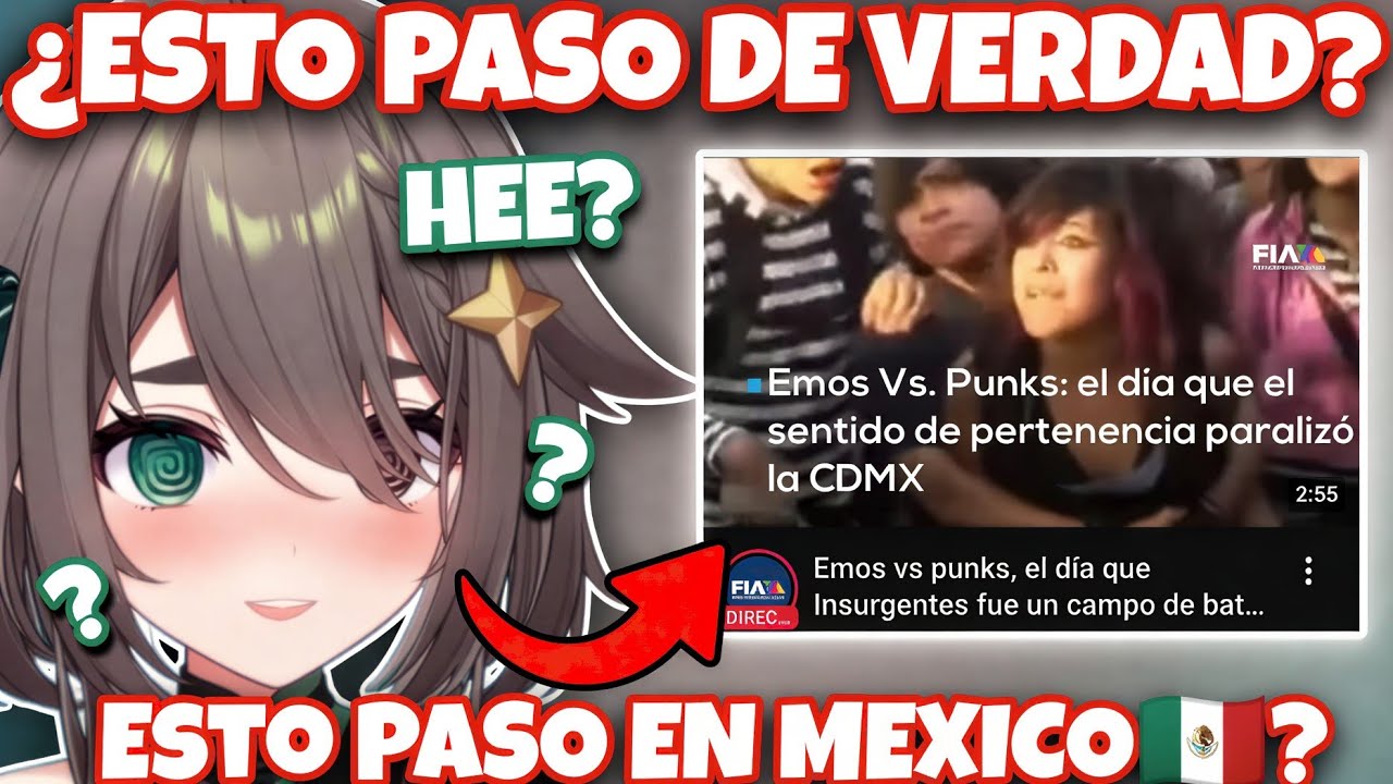 Meica Reacciona a la Famosa pelea de Emos vs Punks de México 😹