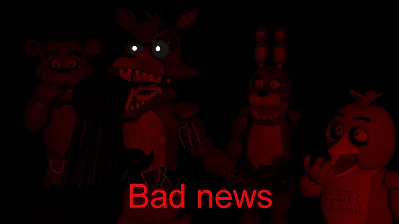 [sfm/fnaf] Bad news [DESC]
