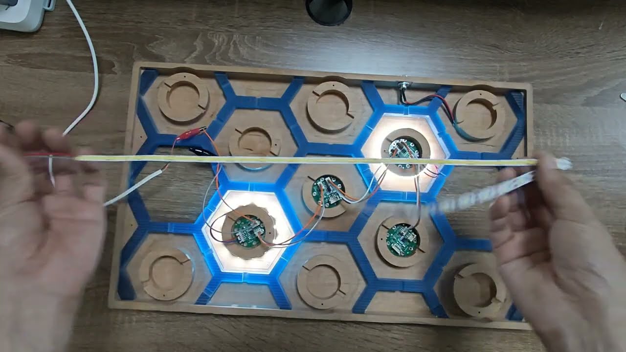 Solve the problem of uneven lighting on touch-sensitive smart river tables-update the light strips