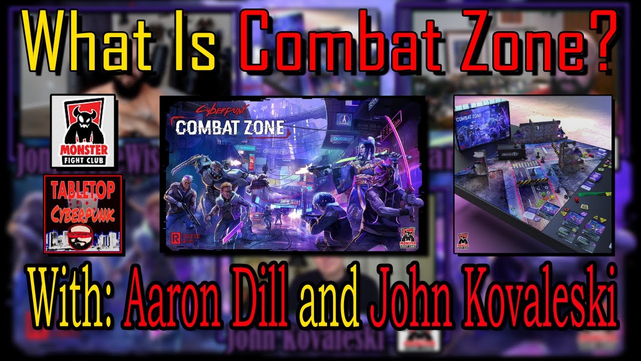 Interview With Monster Fight Club about Combat Zone, A Cyberpunk Red Skirmish Game