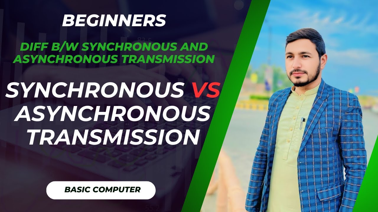 Synchronous and Asynchronous Transmission Explained! 🚀 | Key Differences | Tech Simplified