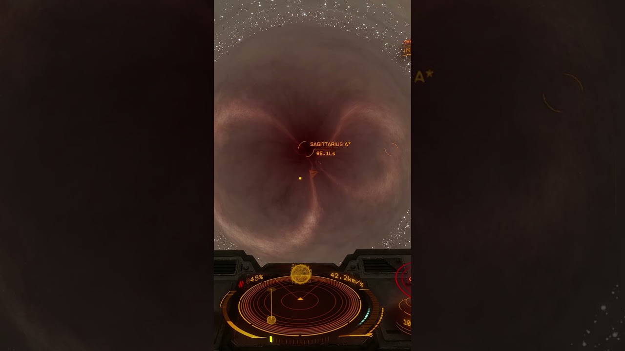 I finally made it to Sagittarius A* #space #elitedangerous #spaceexploration #spacex