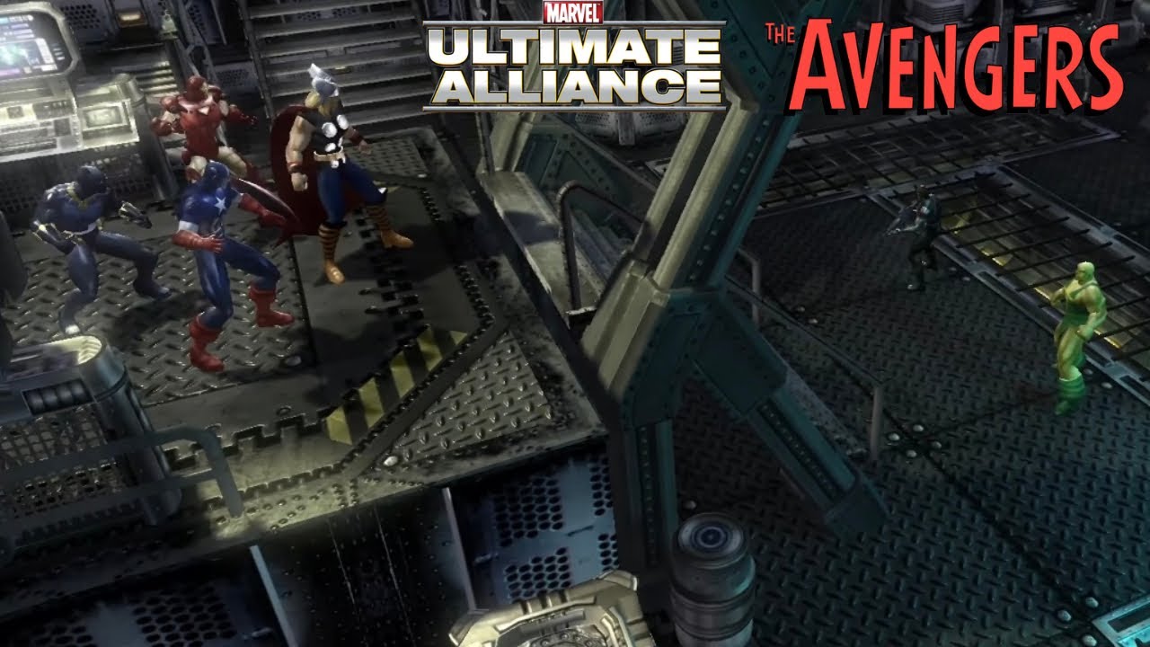 The Avengers Vs Winter Soldier And Radioactive Man - Marvel Ultimate Alliance (4K 60fps)