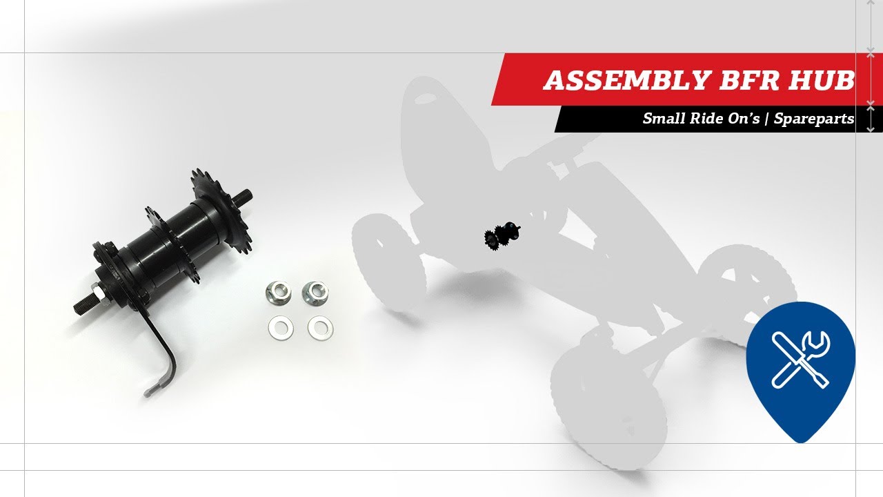 BFR hub installation – BERG Buddy Go Kart | assembly