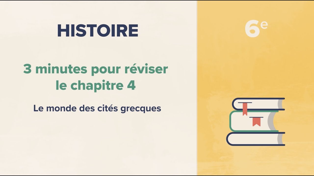 Le monde des cités grecques (Histoire 6e)