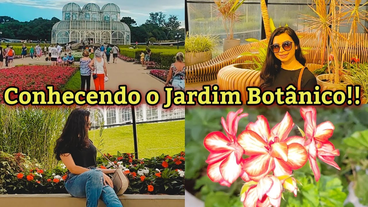 CONHECENDO O Jardim Botânico de CURITIBA  *que lugar LINDO 😍* que SUFOCO nós passamos Lá😁