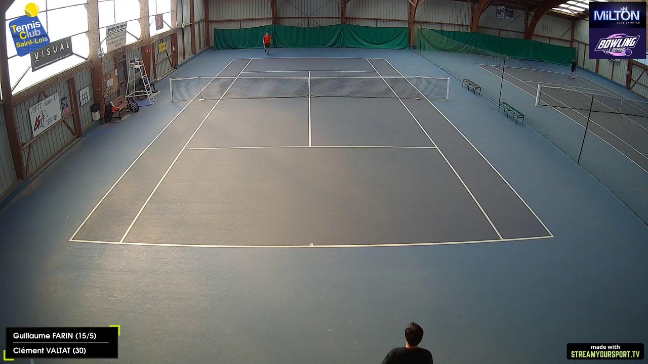 Court 4 : Guillaume FARIN (15/5) 🆚 Clément VALTAT (30)