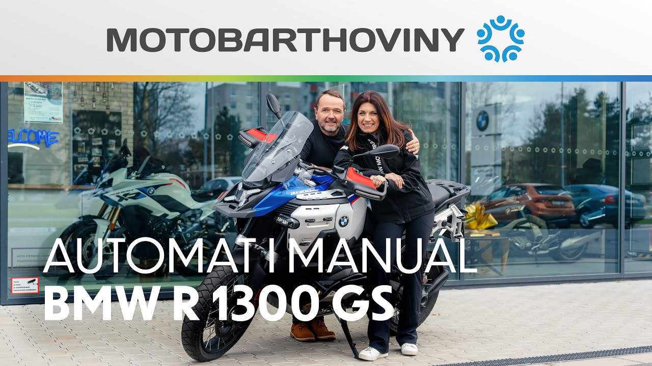 Testujeme BMW R 1300 GS automat vs. manuál | MOTOBARTHOVINY