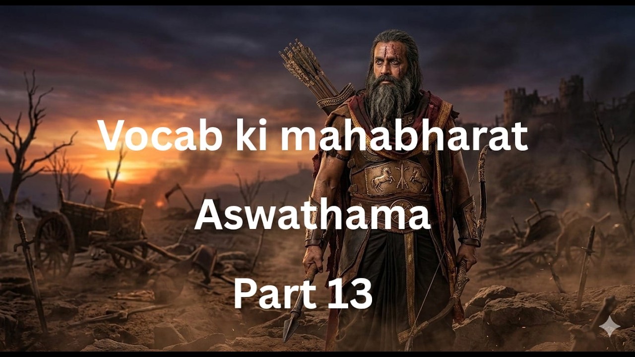 Vocab ki mahabharat | english competitive exams | spoken | SSC| RPSC | UPSC | CAT