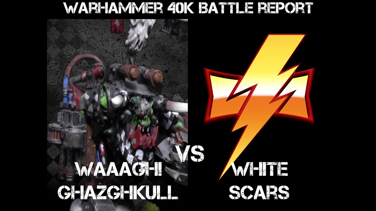 Waaagh! Ghazghkull vs White Scars Warhammer 40K Battle Report - Jay Knight BatRep 50 Part 2/2