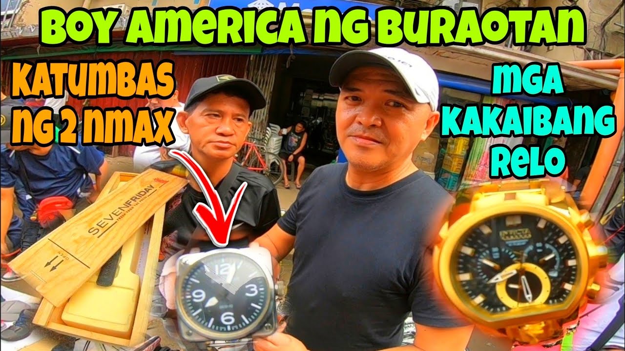 BURAOTAN SA TONDO/BOY AMERICA MGA MAMAHALING RELO AT SILVER