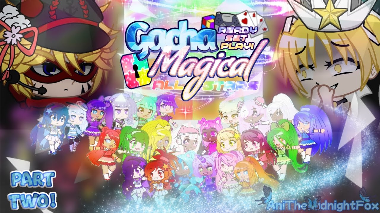 (Часть 2!!💜) 🎲НА ГОТОВНОСТЬ! ВНИМАНИЕ! ИГРА! 🎮♠️Gacha Magical All Stars 💫🌠|| GCMM || Gacha Origin...