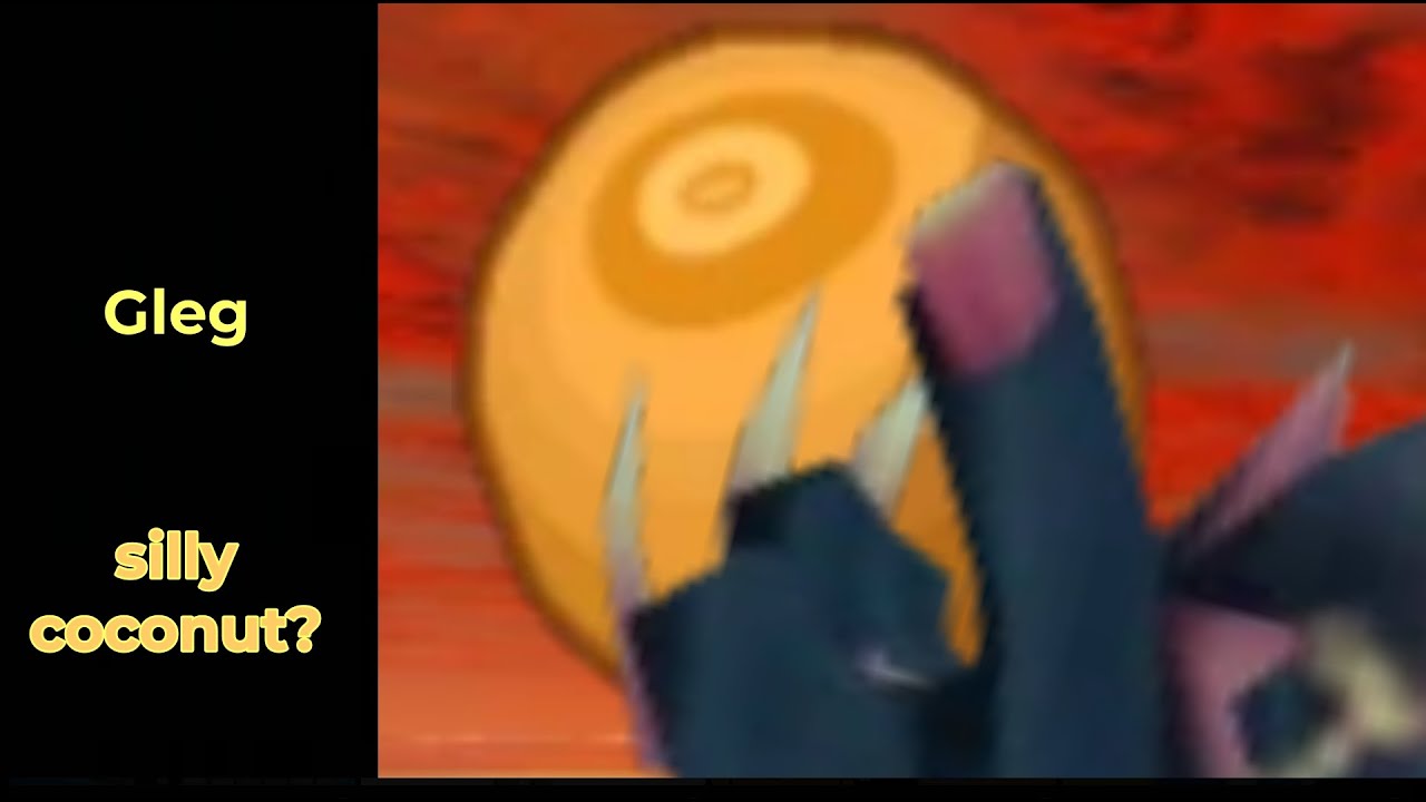Gleg: silly coconut?