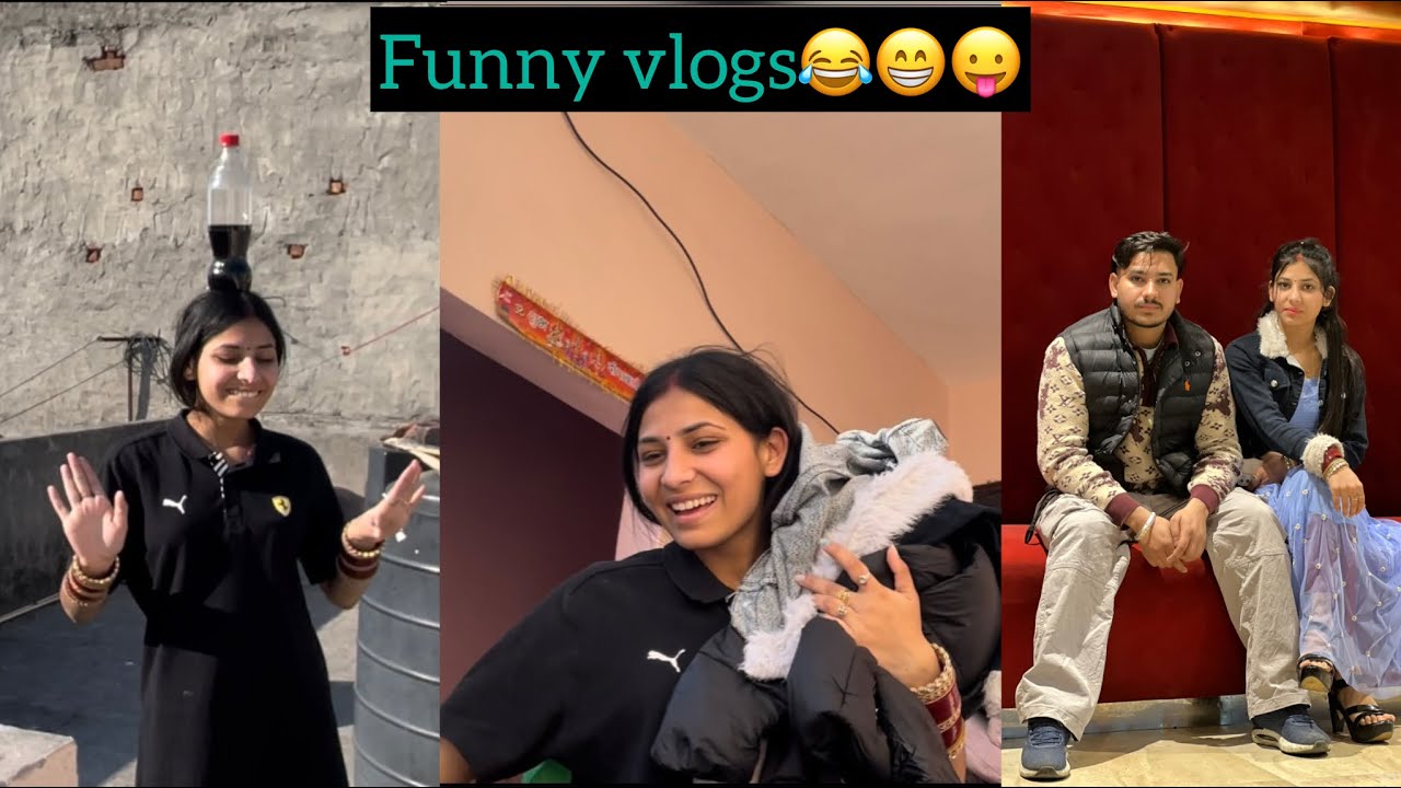 Ajj chote ne kitta harman nu tang 😂 te harman ne kite shopping funny vlogs 😂||
