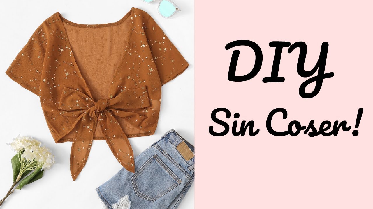 Convierte tu Camiseta a Top Cruzado
