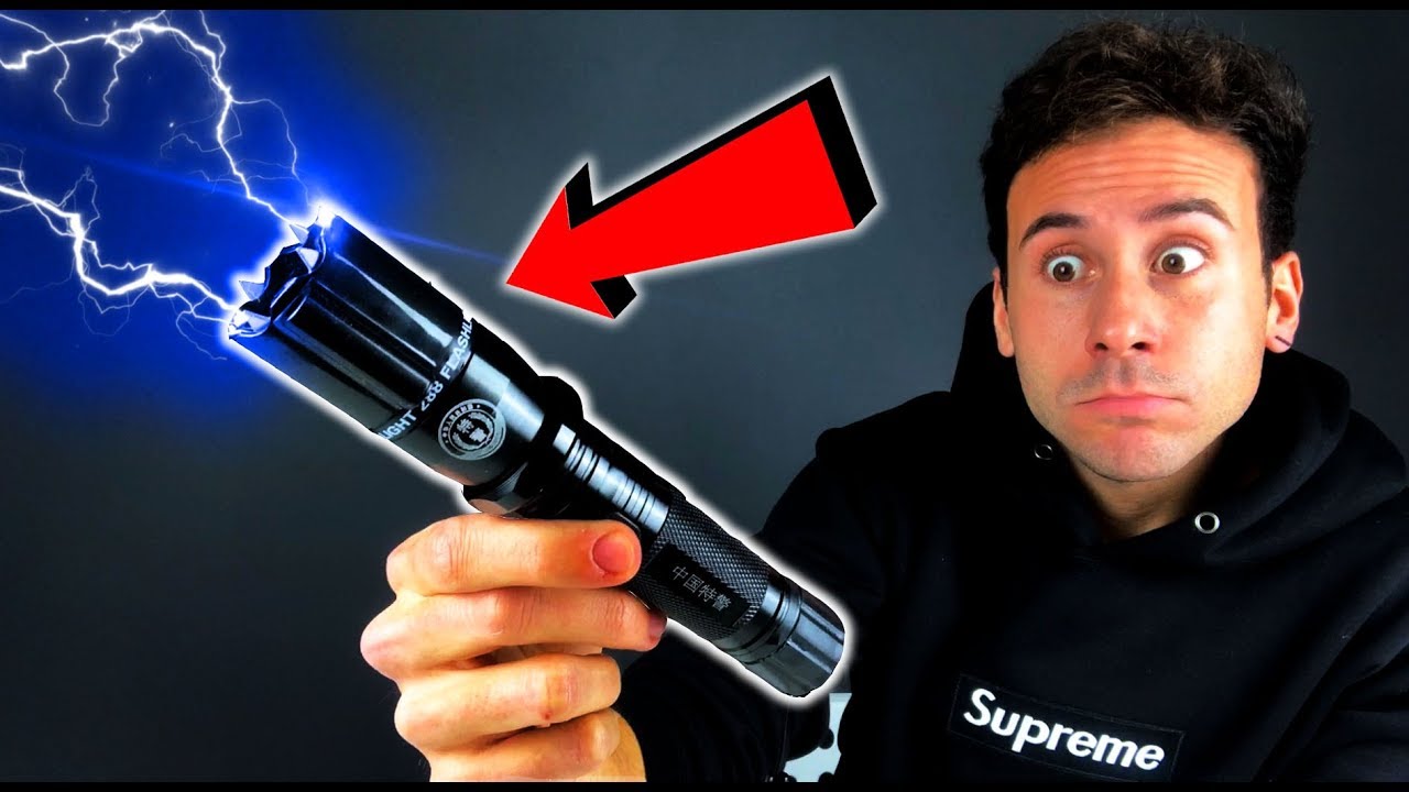 TASER LINTERNA ELECTRICO ⚡️[ PELIGRO! ] 💥