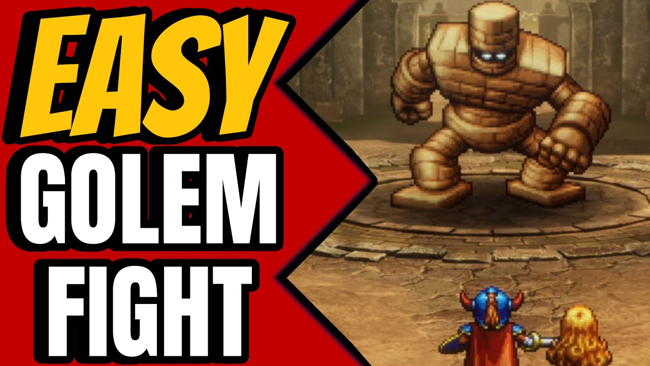 Dragon Quest 1 HD2D: Easy Golem of Cantlin Guide
