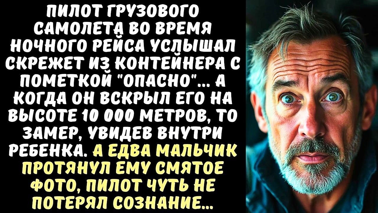 ПИЛОТ грузового самолета услышал шум из контейнера... А когда вскрыл его на высоте 10 000 метров...
