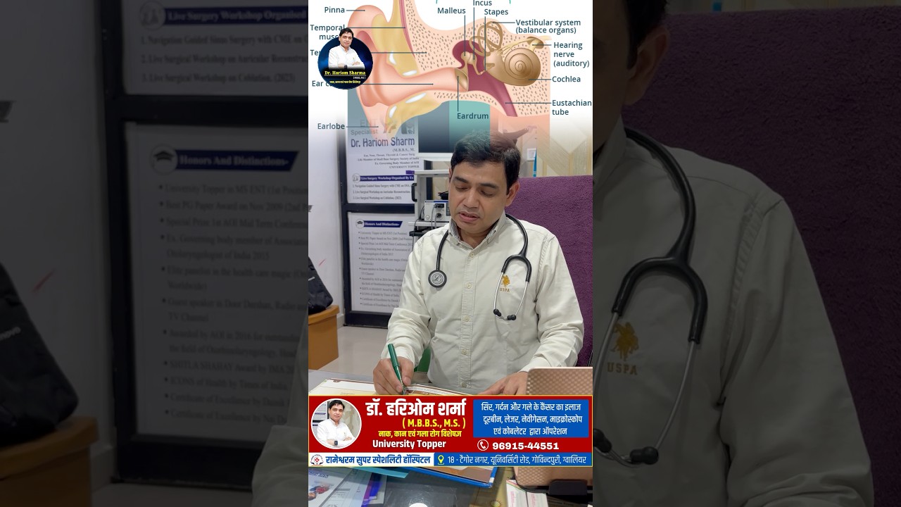 Ear me kam sunai dena halka issue nahi &mdash; time par check karna zaroori hai... #EarCare #HearingLoss