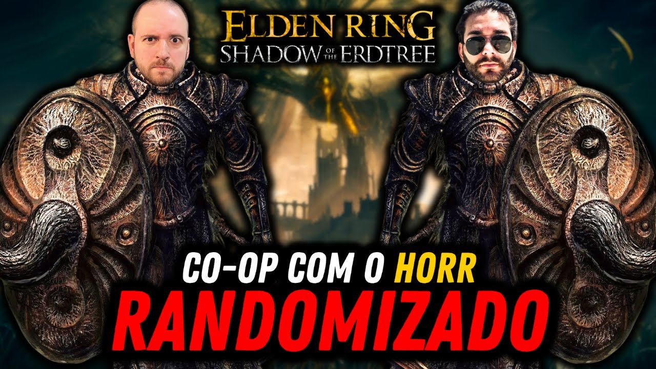 Elden Ring em CO-OP RANDOMIZADO com o @aleHoorr