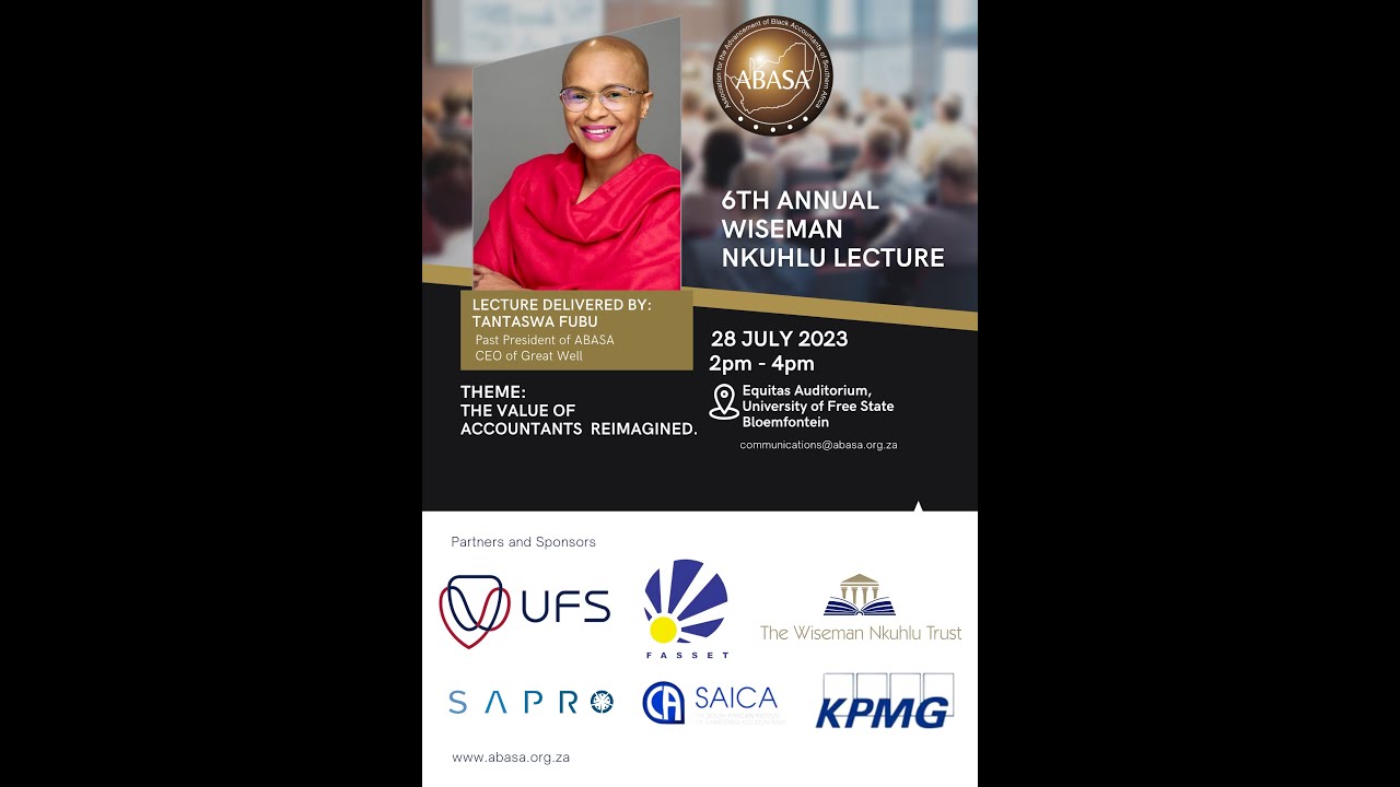 6th Annual Prof Wiseman Nkuhlu Lecture