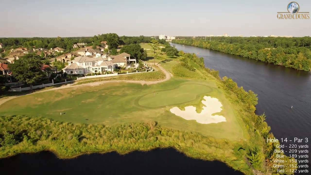 Aerial Tour: Grande Dunes Resort Club Holes 10-18