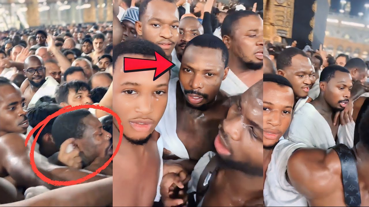 Asake almost Faint in Mecca as he Carried Olamide to Alter
