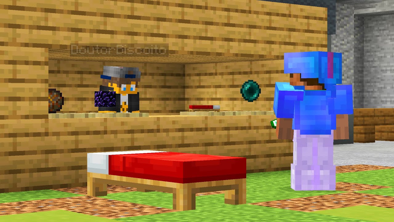 Criei uma loja dentro do bedwars