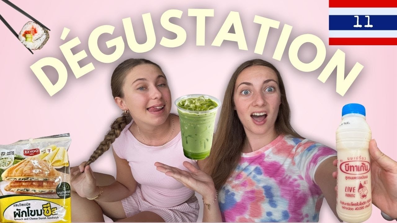 Goûtons à la culture thaïlandaise…version 7-Eleven ! 🍜 🍡