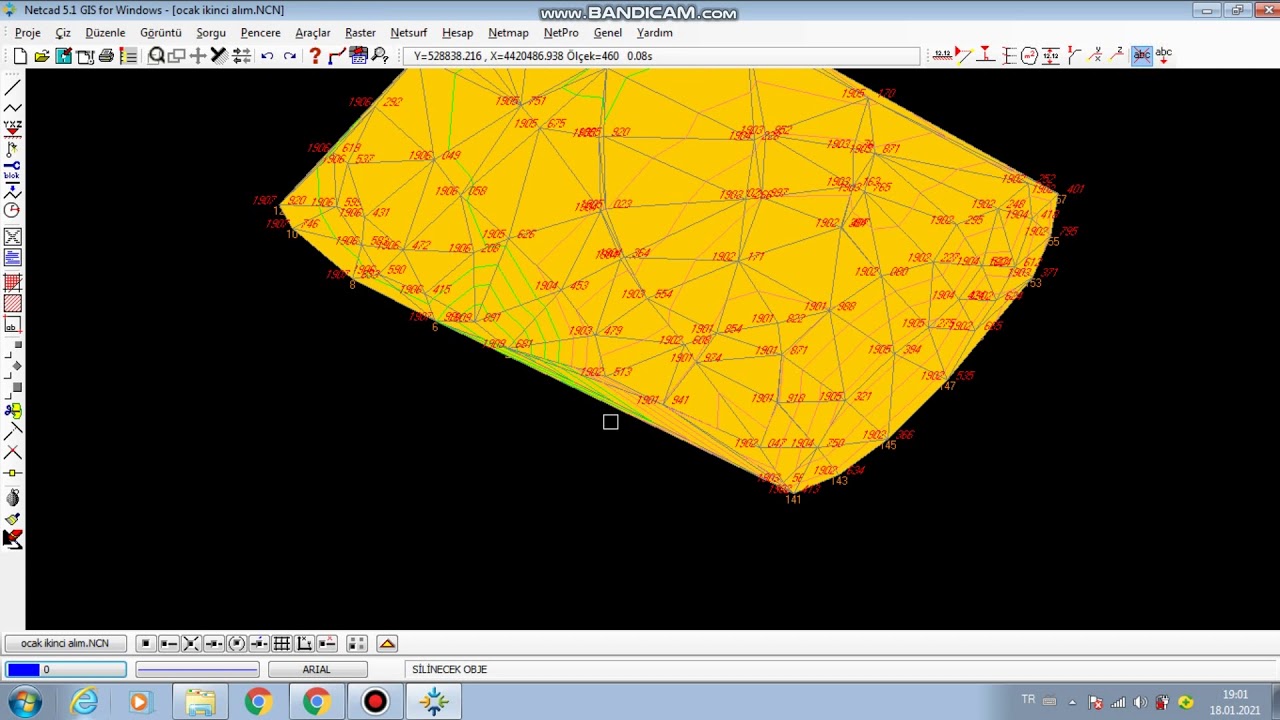 netcad kübaj hesapi   hızlı ve pratik                  Volume calculation in 2 minutes