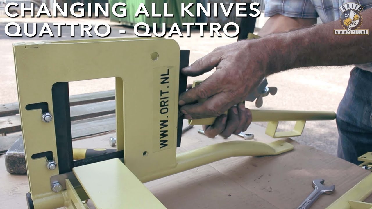 ORIT B.V. - Changing all knives Quattro - Quattro