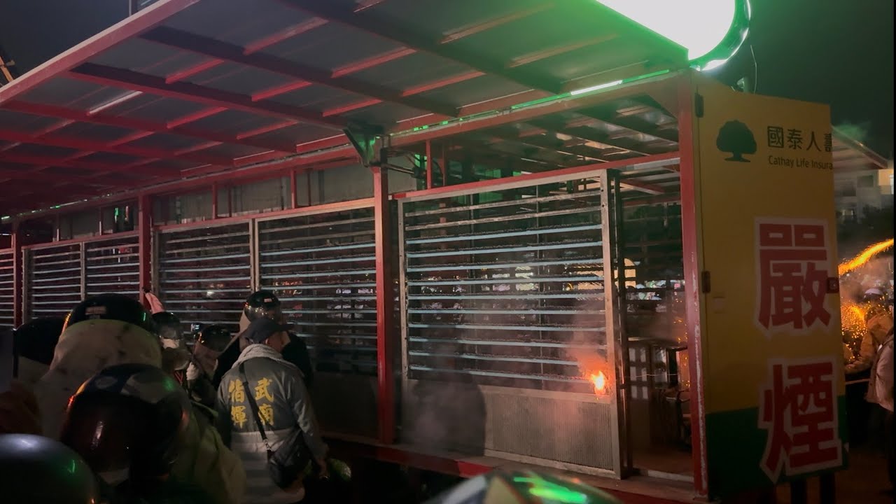 🇹🇼台湾 爆竹祭り 最前列①🧨2026