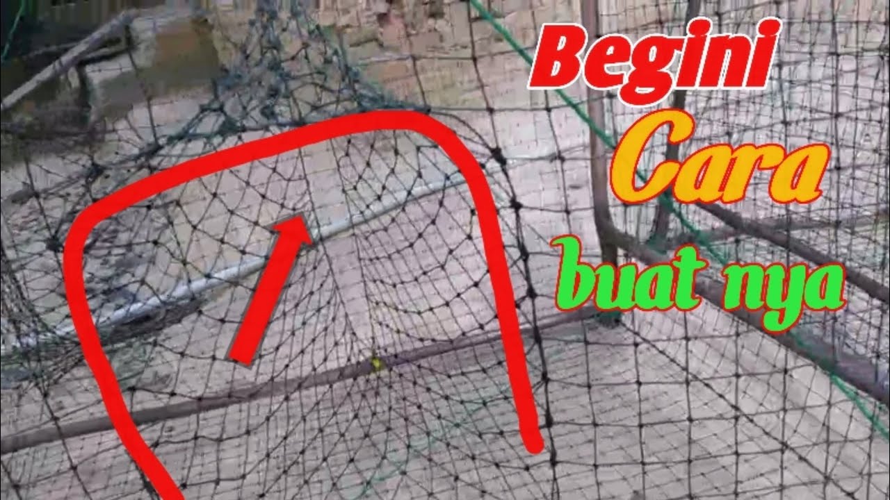 Cara buat injap/pintu bubu ikan tembakang|perangkap lipat ikan biawan