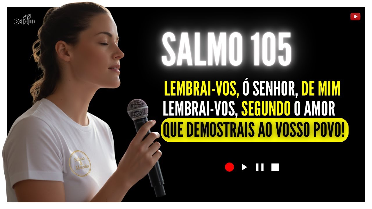 Salmo 105 - Lembrai-vos, ó Senhor, de mim lembrai-vos, segundo o amor que demonstrais ao vosso povo!