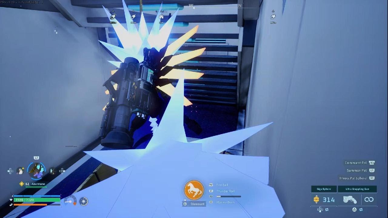 How a glitch artist breaks into a structure without an entrance in Palworld