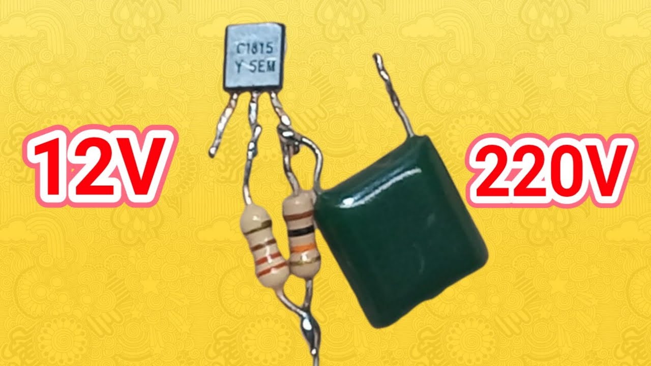 INVERTER 12V KE 220V DARI TRAFO NON CT