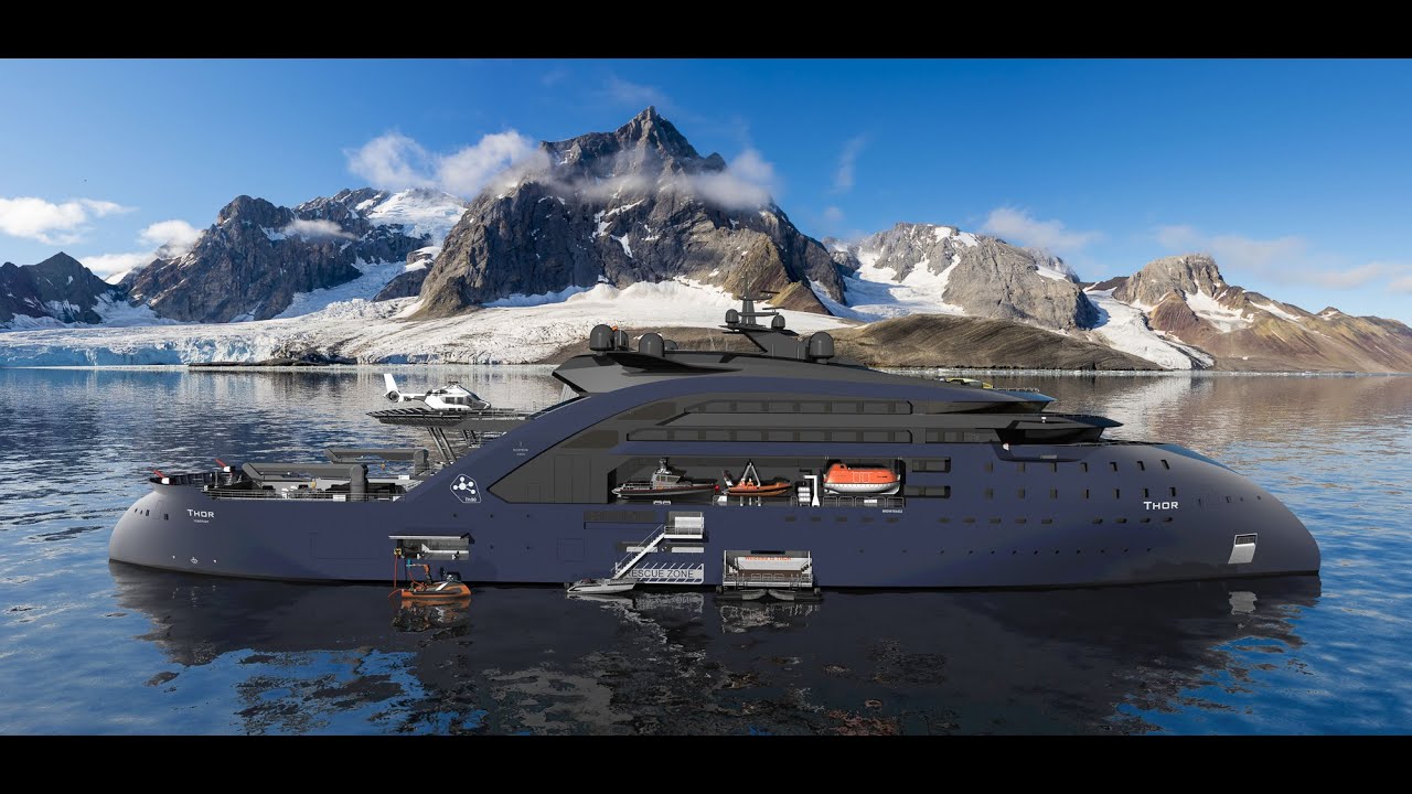 'Thor' - a Thorium Molten Salt Reactor ship design by Ulstein for Replenishment, Research and Rescue