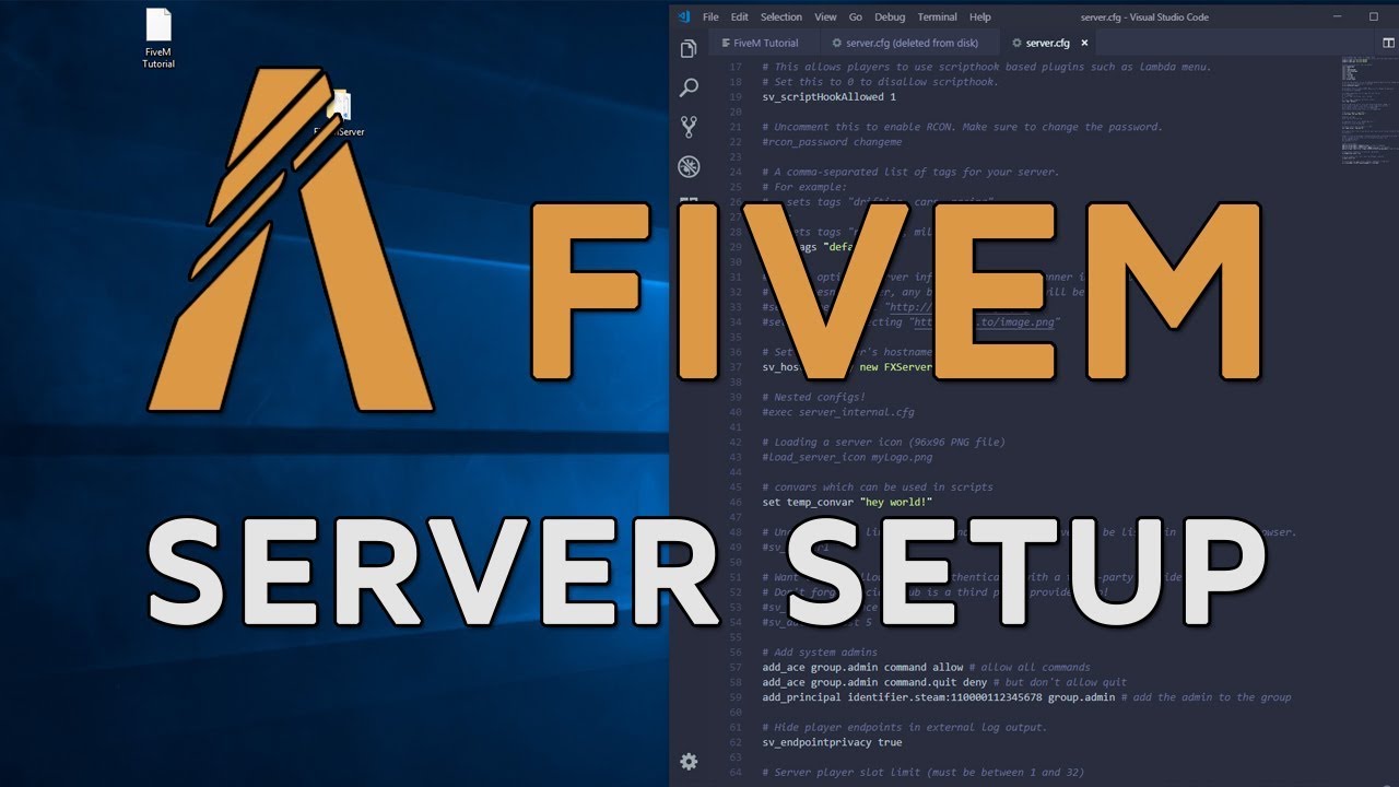 How to Setup FiveM Server on Windows (2019)