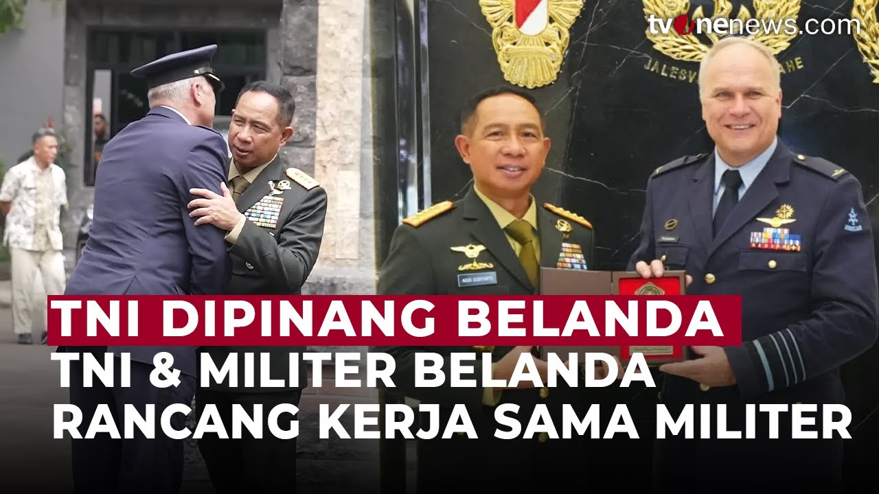 Panglima TNI Terima Jenderal Belanda! Kolaborasi Militer & Sejarah Dimatangkan | OneNews Update