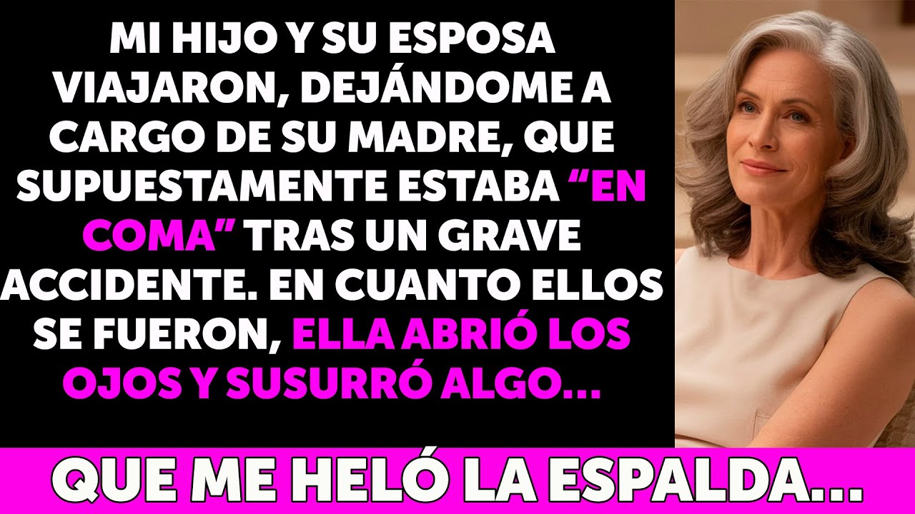 Su madre estaba “en coma”, pero apenas se fueron… abrió los ojos y me susurró algo aterrador