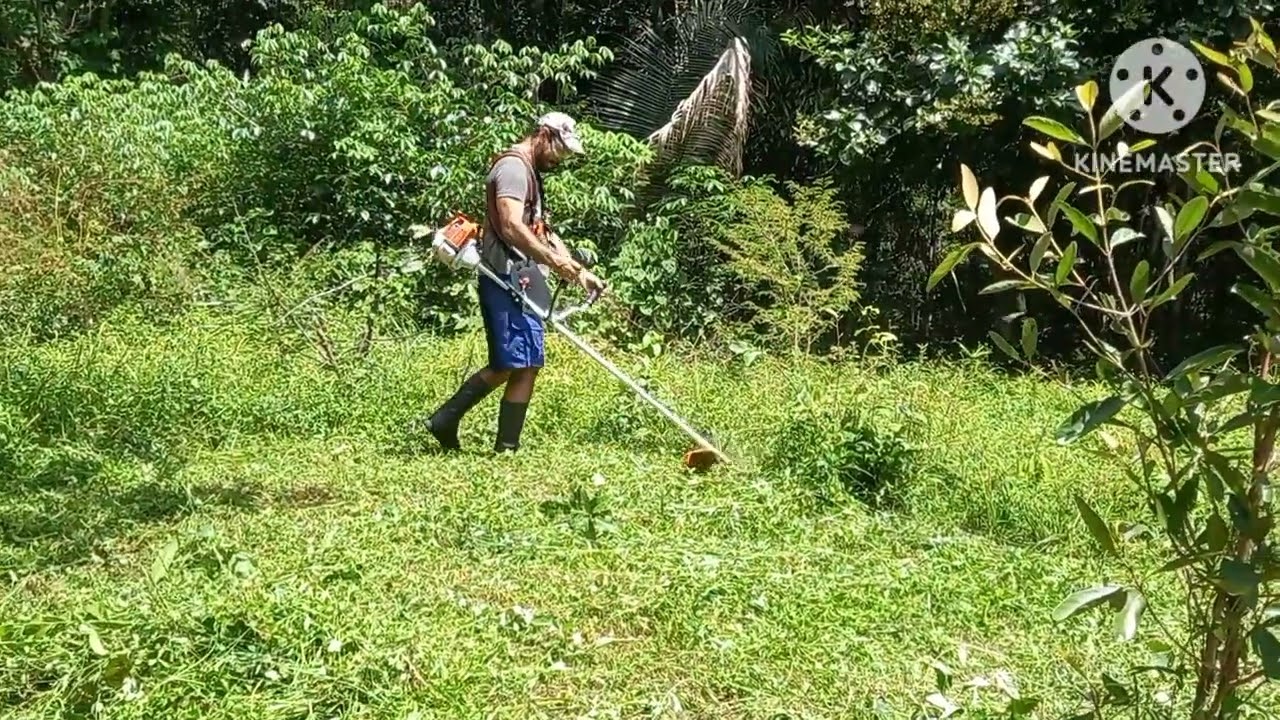 Desempenho da roçadeira STIHL FS 120